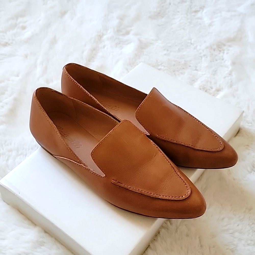 Madewell Frances Skimmer in Leather